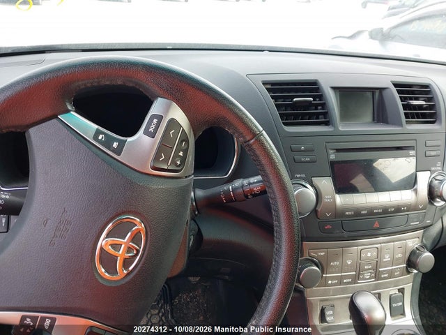 Aukcja sprzedaży 2013 Toyota Highlander V6, vin: 5TDBK3EH4DS202426, numer aukcji: 20274312