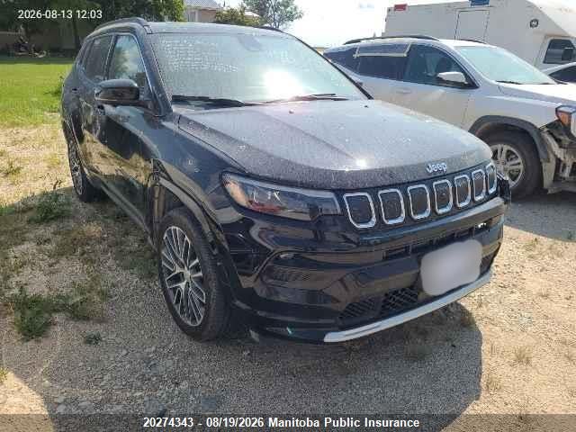 Продажа на аукционе авто 2022 Jeep Compass Limited, vin: 3C4NJDCB8NT198747, номер лота: 20274343