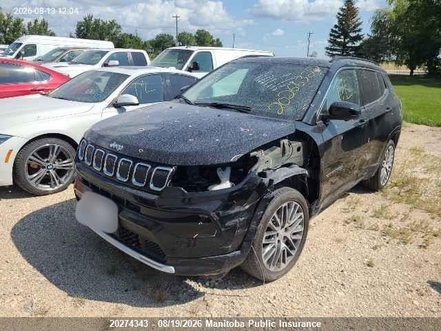 Продажа на аукционе авто 2022 Jeep Compass Limited, vin: 3C4NJDCB8NT198747, номер лота: 20274343