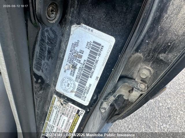 Aukcja sprzedaży 2004 Toyota Corolla Ce, vin: 2T1BR32E14C814419, numer aukcji: 20274349