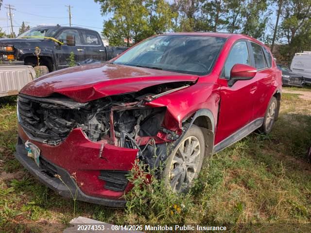 Aukcja sprzedaży 2016 Mazda Cx-5 Gt, vin: JM3KE4DY2G0651729, numer aukcji: 20274353