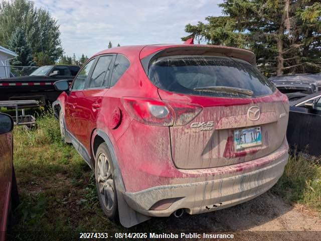 Aukcja sprzedaży 2016 Mazda Cx-5 Gt, vin: JM3KE4DY2G0651729, numer aukcji: 20274353