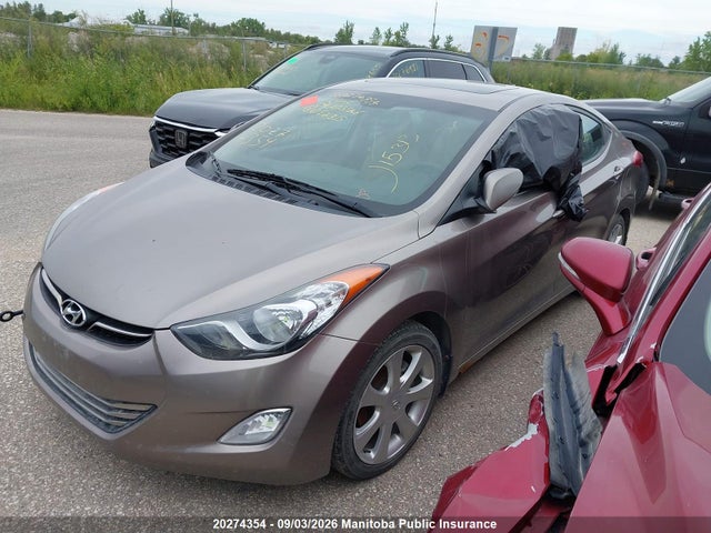 Продажа на аукционе авто 2012 Hyundai Elantra Limited, vin: 5NPDH4AE0CH082315, номер лота: 20274354