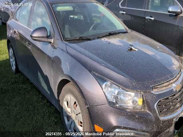 Chevrolet Cruze Lt Turbo 2016 1G1PE5SB7G7194595 main image