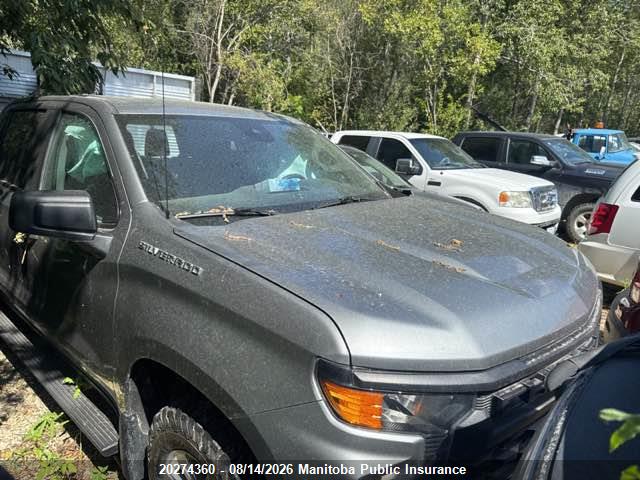 Chevrolet Silverado 1500 Wt Crew Cab 2023 2GCUDAED6P1131035 main image