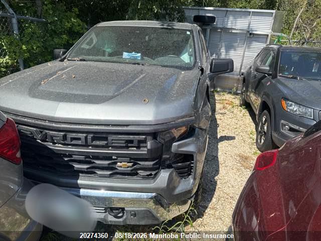20274360 :رقم المزاد ، 2GCUDAED6P1131035 vin ، 2023 Chevrolet Silverado 1500 Wt Crew Cab مزاد بيع
