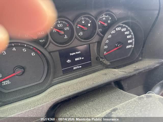 20274360 :رقم المزاد ، 2GCUDAED6P1131035 vin ، 2023 Chevrolet Silverado 1500 Wt Crew Cab مزاد بيع