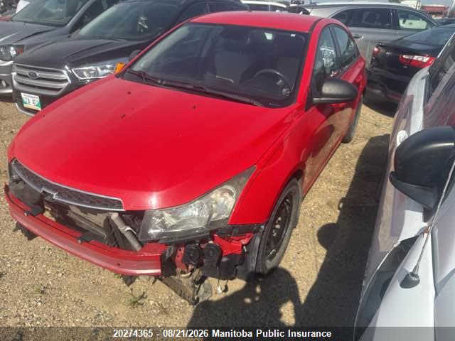 Chevrolet CRUZE LS 2014 1G1PL5SH3E7232525 Image 2