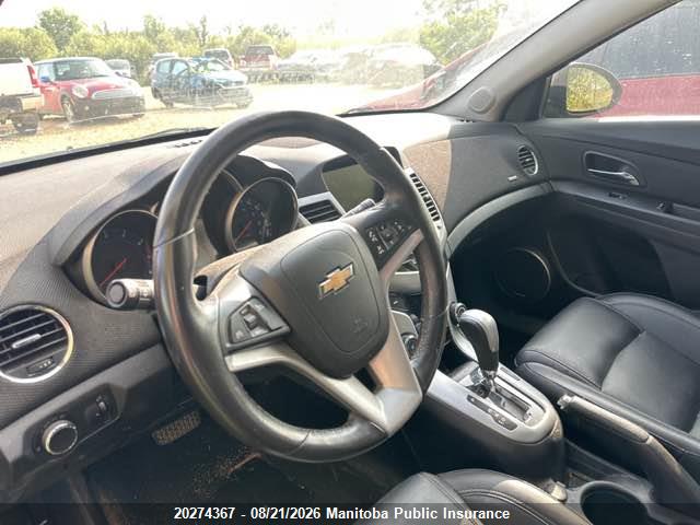 1G1PF5SB7G7177843 Chevrolet Cruze Lt Turbo