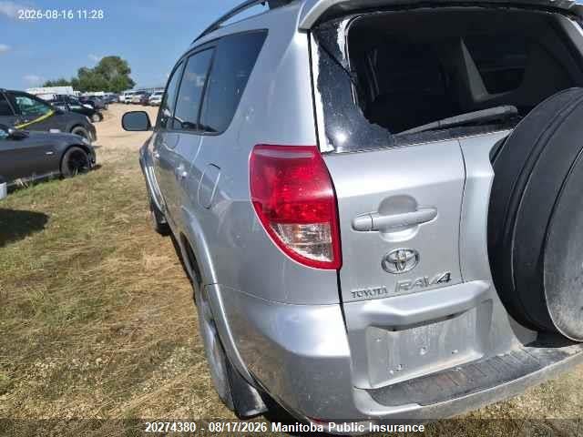 2007 Toyota Rav4 Sport V6 Sport V6 მანქანა იყიდება აუქციონზე, vin: JTMBK32V576010253, აუქციონის ნომერი: 20274380