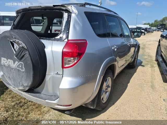 2007 Toyota Rav4 Sport V6 Sport V6 მანქანა იყიდება აუქციონზე, vin: JTMBK32V576010253, აუქციონის ნომერი: 20274380