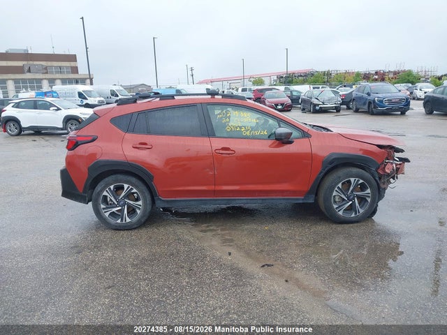 20274385 :رقم المزاد ، JF2GUADC1RH312213 vin ، 2024 Subaru Crosstrek Touring مزاد بيع