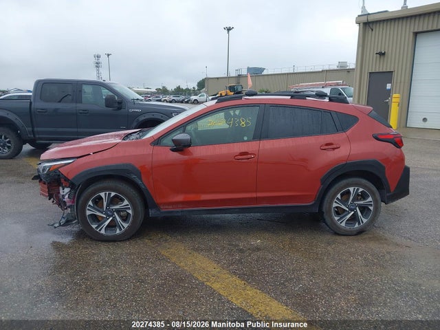 20274385 :رقم المزاد ، JF2GUADC1RH312213 vin ، 2024 Subaru Crosstrek Touring مزاد بيع