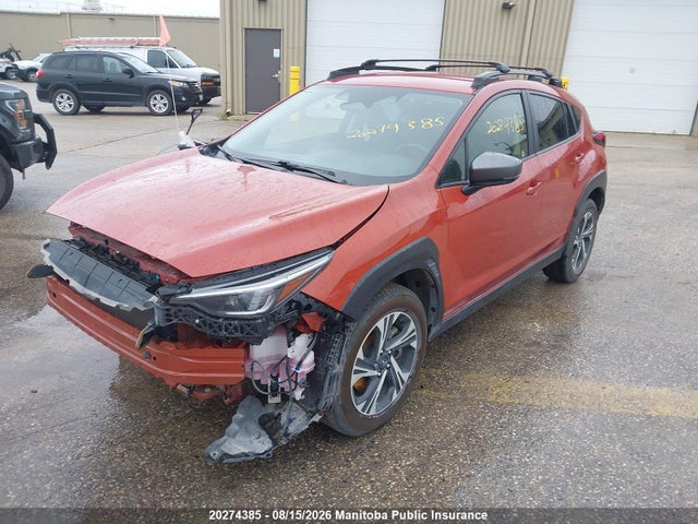 20274385 :رقم المزاد ، JF2GUADC1RH312213 vin ، 2024 Subaru Crosstrek Touring مزاد بيع