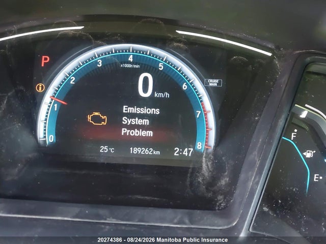 Honda Civic Lx 2017 2HGFC2F56HH034758 Image 7