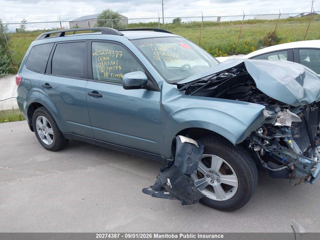 20274387 :رقم المزاد ، JF2SH6BC2AH790384 vin ، 2010 Subaru Forester 2.5 X Pzev مزاد بيع