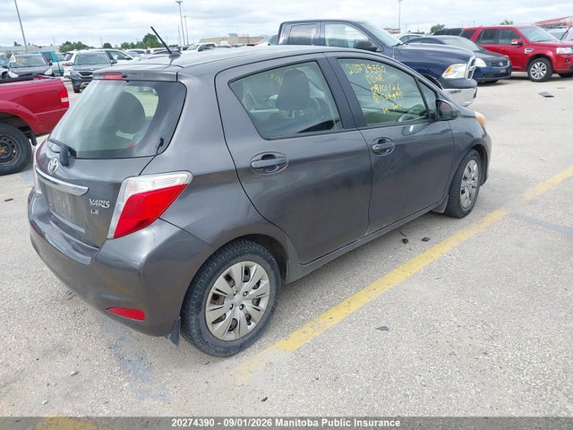 Aukcja sprzedaży 2012 Toyota Yaris Le, vin: JTDKTUD3XCD534440, numer aukcji: 20274390