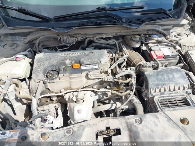 Honda Civic Lx 2016 2HGFC2F55GH015598 Image 10