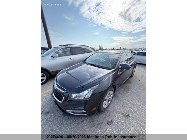 Aukcja sprzedaży 2015 Chevrolet Cruze Lt Turbo, vin: 1G1PC5SB0F7138924, numer aukcji: 20274404