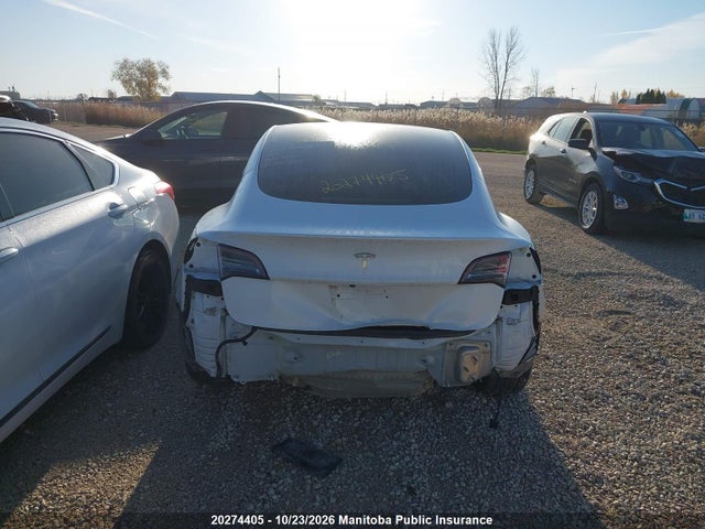 2020 Tesla Model 3 Standard Range Plus 50 მანქანა იყიდება აუქციონზე, vin: 5YJ3E1EAXLF715993, აუქციონის ნომერი: 20274405