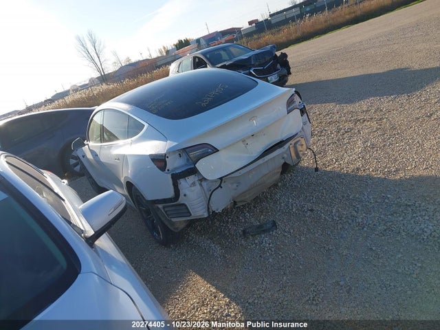 2020 Tesla Model 3 Standard Range Plus 50 მანქანა იყიდება აუქციონზე, vin: 5YJ3E1EAXLF715993, აუქციონის ნომერი: 20274405