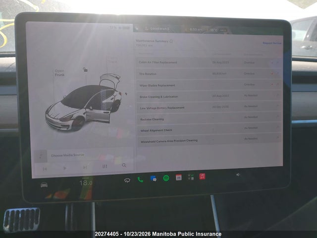 2020 Tesla Model 3 Standard Range Plus 50 მანქანა იყიდება აუქციონზე, vin: 5YJ3E1EAXLF715993, აუქციონის ნომერი: 20274405