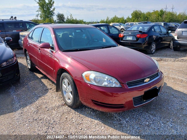 Auction sale of the 2006 Chevrolet Impala Lt V6, vin: 2G1WT58N769194421, lot number: 20274407