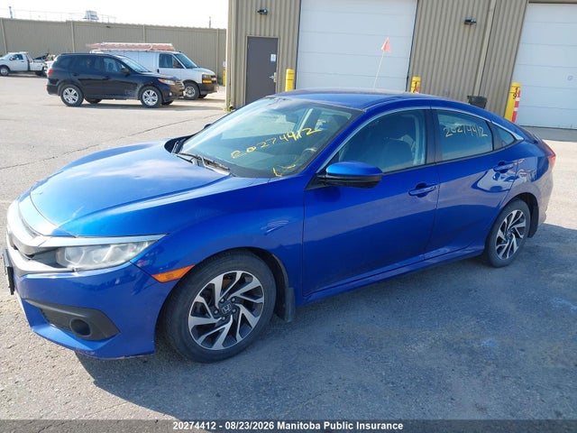 Honda Civic Lx 2018 2HGFC2F60JH033491 Image 2