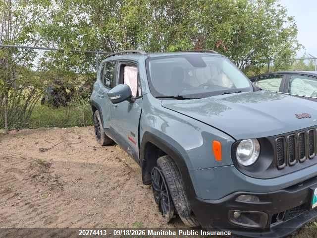 2016 Jeep Renegade North მანქანა იყიდება აუქციონზე, vin: ZACCJBBT4GPE11810, აუქციონის ნომერი: 20274413
