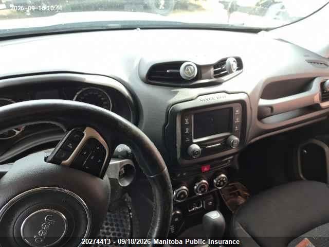 Aukcja sprzedaży 2016 Jeep Renegade North, vin: ZACCJBBT4GPE11810, numer aukcji: 20274413