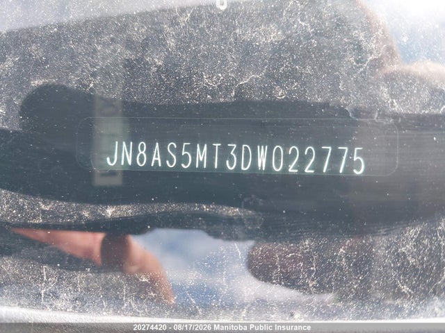 Aukcja sprzedaży 2013 Nissan Rogue Sv, vin: JN8AS5MT3DW022775, numer aukcji: 20274420