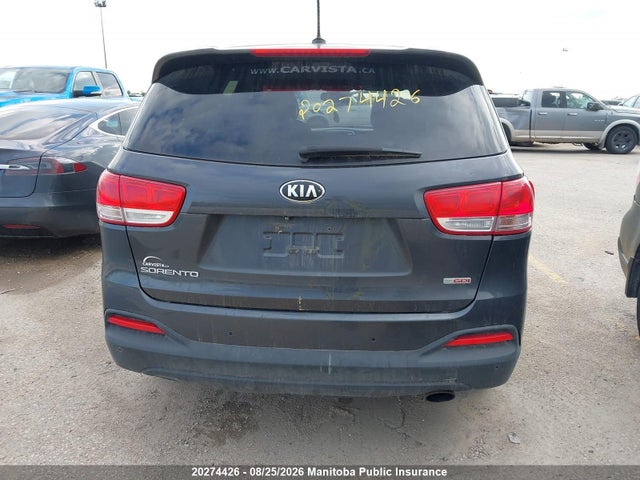 2016 Kia Sorento Lx Turbo მანქანა იყიდება აუქციონზე, vin: 5XYPGDA15GG111852, აუქციონის ნომერი: 20274426