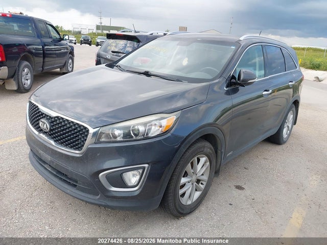 2016 Kia Sorento Lx Turbo მანქანა იყიდება აუქციონზე, vin: 5XYPGDA15GG111852, აუქციონის ნომერი: 20274426