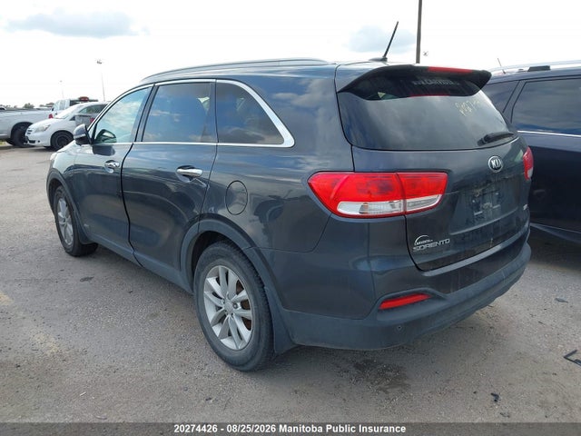 2016 Kia Sorento Lx Turbo მანქანა იყიდება აუქციონზე, vin: 5XYPGDA15GG111852, აუქციონის ნომერი: 20274426