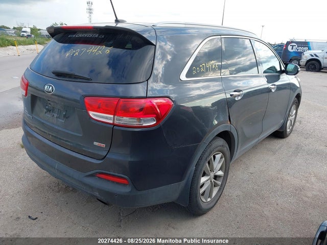 2016 Kia Sorento Lx Turbo მანქანა იყიდება აუქციონზე, vin: 5XYPGDA15GG111852, აუქციონის ნომერი: 20274426