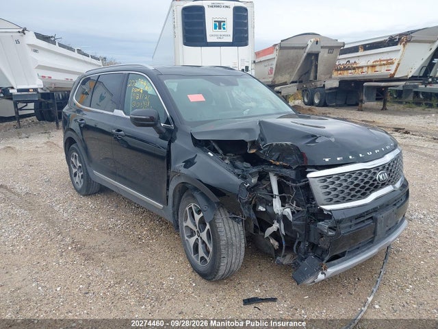 20274460 :رقم المزاد ، 5XYP3DHC0LG013938 vin ، 2020 Kia Telluride Ex مزاد بيع