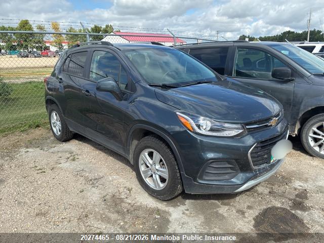 Chevrolet Trax Lt 2021 KL7CJPSB1MB318024 Image 2