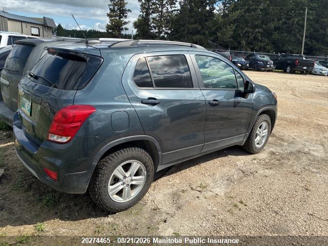 Chevrolet Trax Lt 2021 KL7CJPSB1MB318024 Image 3