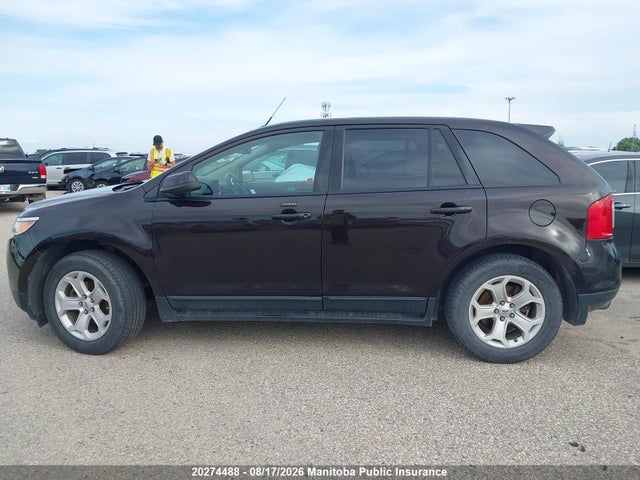 20274488 :رقم المزاد ، 2FMDK3J9XDBA23795 vin ، 2013 Ford Edge Sel Ecoboost مزاد بيع