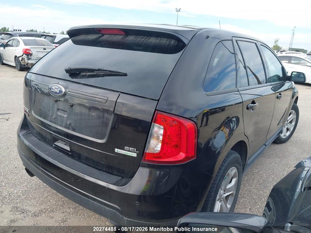 20274488 :رقم المزاد ، 2FMDK3J9XDBA23795 vin ، 2013 Ford Edge Sel Ecoboost مزاد بيع
