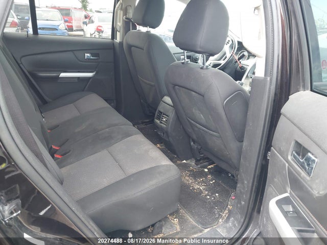 20274488 :رقم المزاد ، 2FMDK3J9XDBA23795 vin ، 2013 Ford Edge Sel Ecoboost مزاد بيع