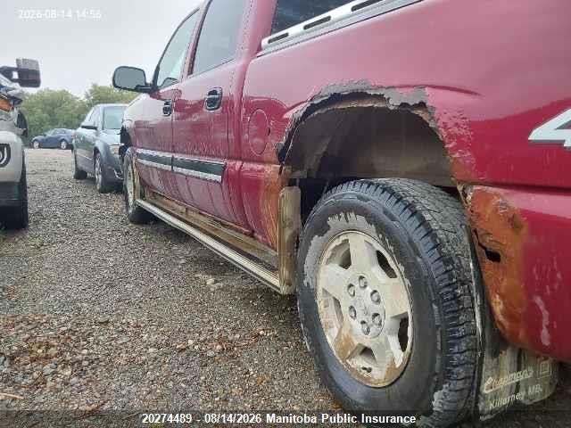Продажа на аукционе авто 2004 Chevrolet Silverado 1500 Crew Cab, vin: 2GCEK13T041432450, номер лота: 20274489