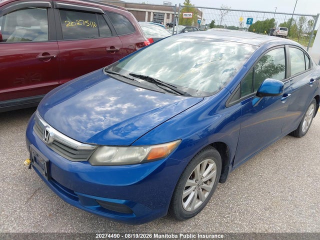 20274490 :رقم المزاد ، 2HGFB2F51CH003770 vin ، 2012 Honda Civic Ex مزاد بيع