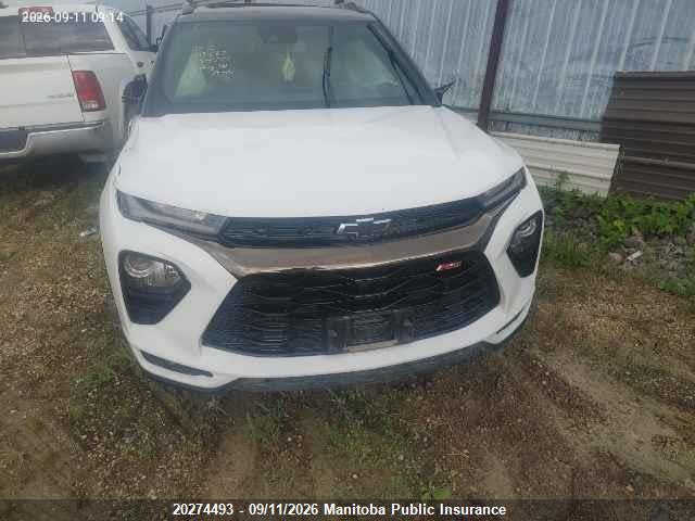 20274493 :رقم المزاد ، KL79MUSL4PB184574 vin ، 2023 Chevrolet Trailblazer Rs Turbo مزاد بيع