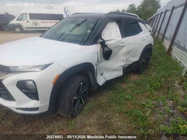 20274493 :رقم المزاد ، KL79MUSL4PB184574 vin ، 2023 Chevrolet Trailblazer Rs Turbo مزاد بيع