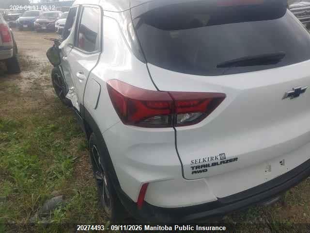 20274493 :رقم المزاد ، KL79MUSL4PB184574 vin ، 2023 Chevrolet Trailblazer Rs Turbo مزاد بيع