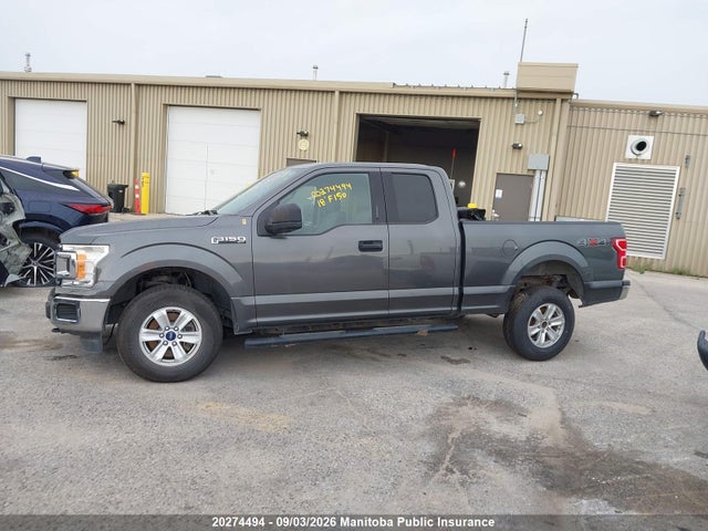 20274494 :رقم المزاد ، 1FTEX1EB1JFA51510 vin ، 2018 Ford F150 Xlt Supercab مزاد بيع