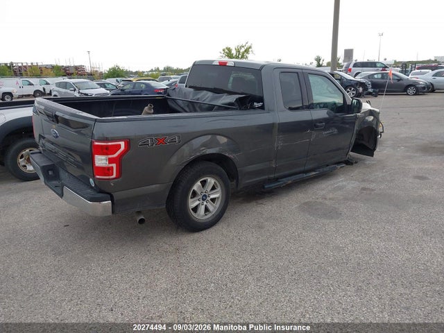 20274494 :رقم المزاد ، 1FTEX1EB1JFA51510 vin ، 2018 Ford F150 Xlt Supercab مزاد بيع