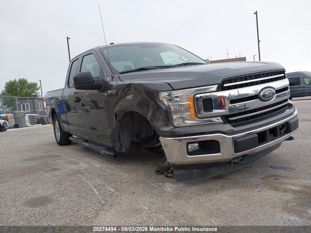 20274494 :رقم المزاد ، 1FTEX1EB1JFA51510 vin ، 2018 Ford F150 Xlt Supercab مزاد بيع