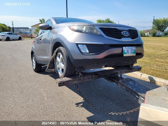 Продажа на аукционе авто 2012 Kia Sportage Lx, vin: KNDPB3A28C7259101, номер лота: 20274503